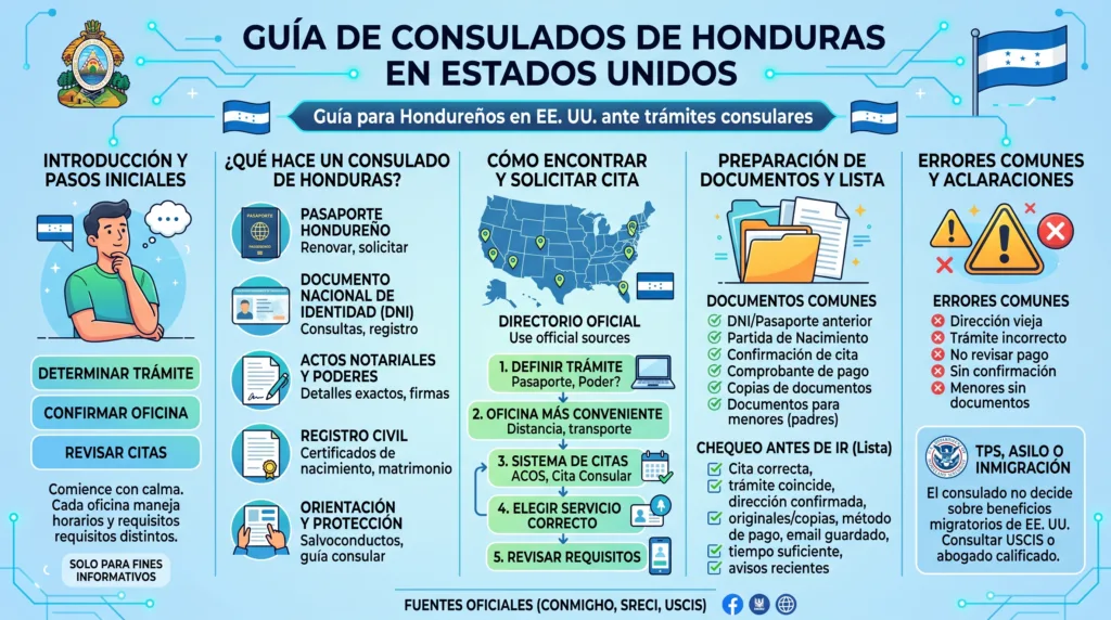 Consulados de Honduras en Estados Unidos